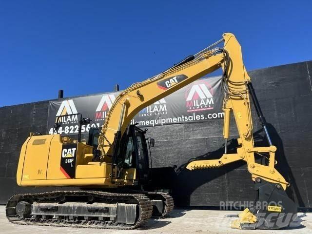 CAT 313FL Vikšriniai ekskavatoriai