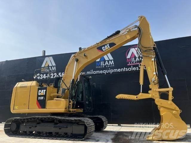 CAT 313FL Vikšriniai ekskavatoriai