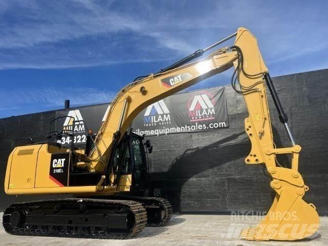 CAT 316EL Vikšriniai ekskavatoriai