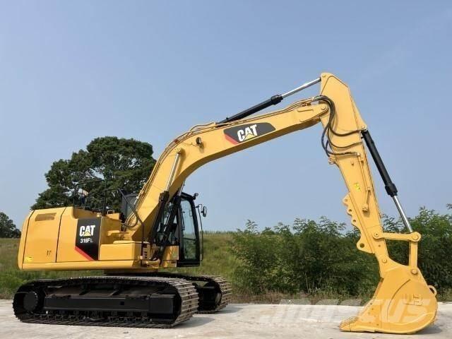 CAT 316FL Vikšriniai ekskavatoriai