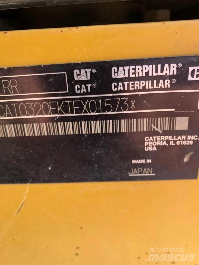 CAT 320ELRR Vikšriniai ekskavatoriai