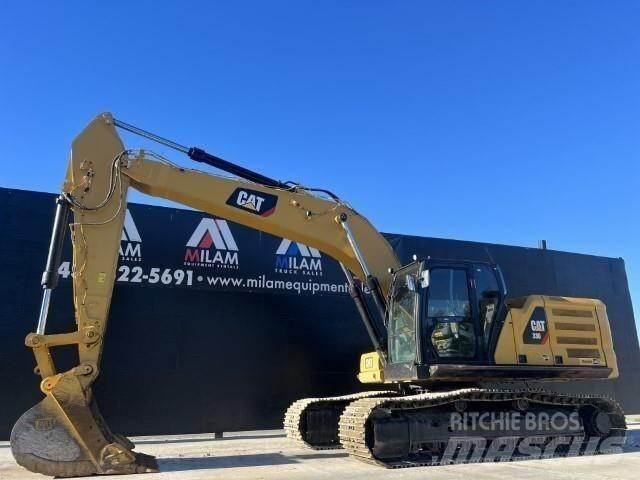 CAT 330 Vikšriniai ekskavatoriai