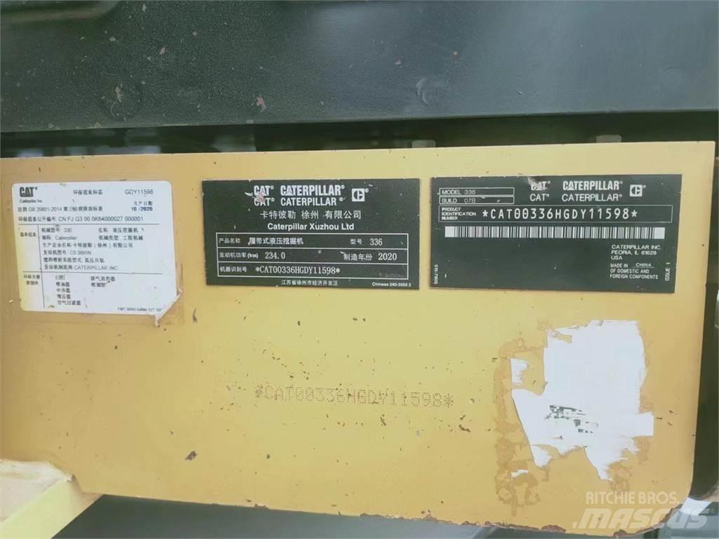 CAT 336 Vikšriniai ekskavatoriai