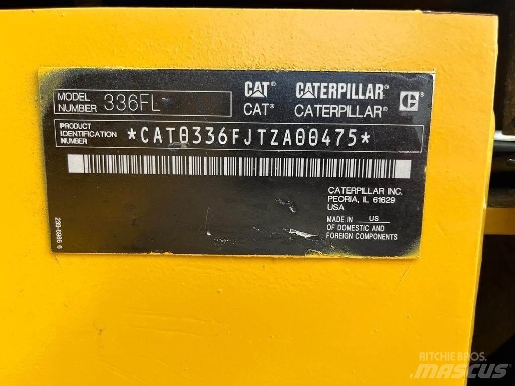 CAT 336FL Vikšriniai ekskavatoriai