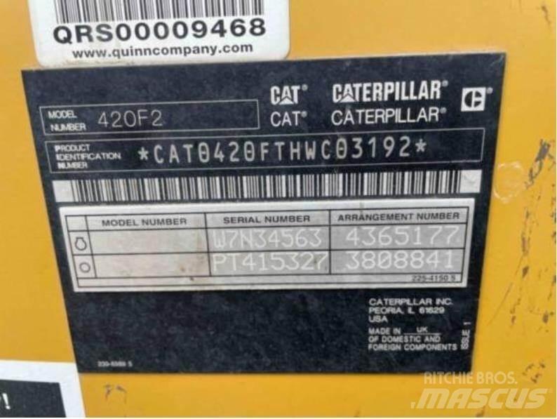 CAT 420F2 Ekskavatoriniai krautuvai