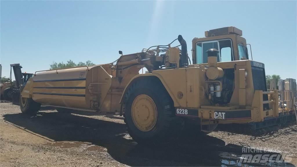 CAT 623B Cisternos - priekabos