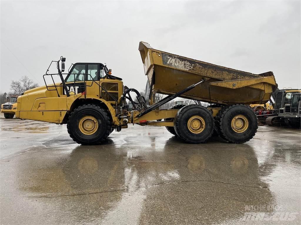 CAT 745C Karjeriniai savivarčiai