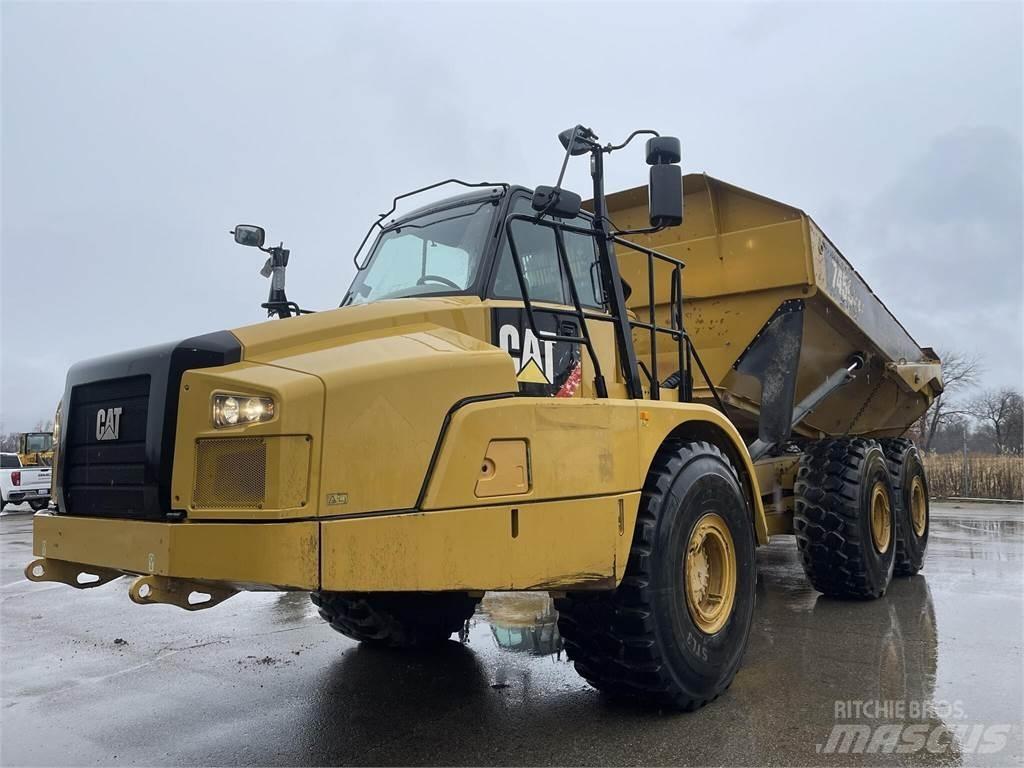 CAT 745C Karjeriniai savivarčiai
