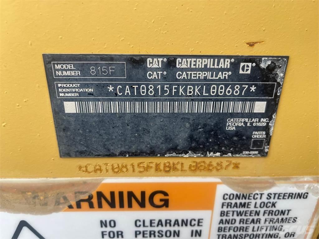 CAT 815F Atliekų presai