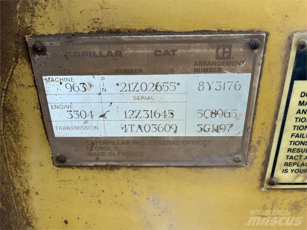 CAT 963 Vikšriniai krautuvai