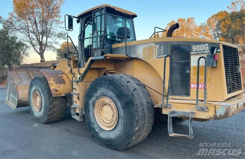 CAT 980G Naudoti ratiniai krautuvai