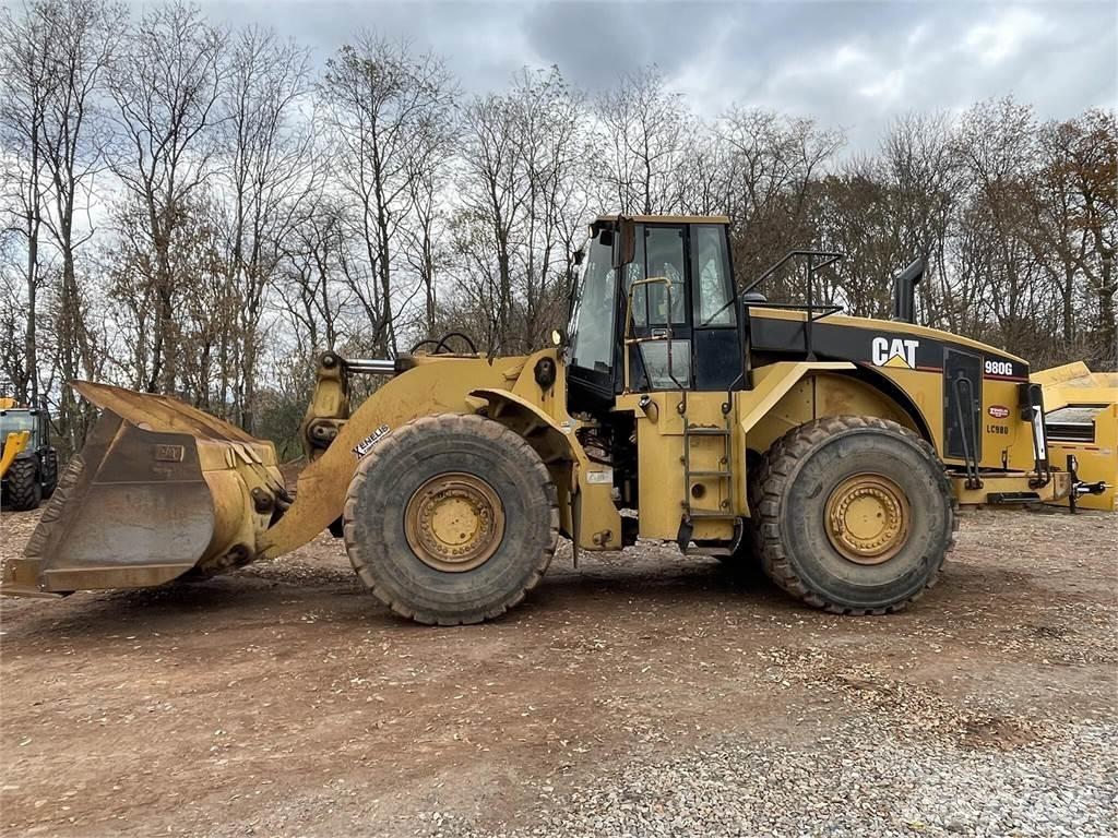 CAT 980G Naudoti ratiniai krautuvai