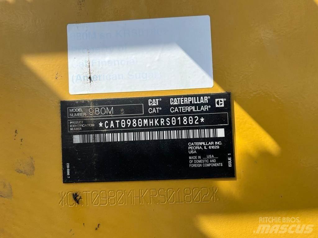 CAT 980M Naudoti ratiniai krautuvai