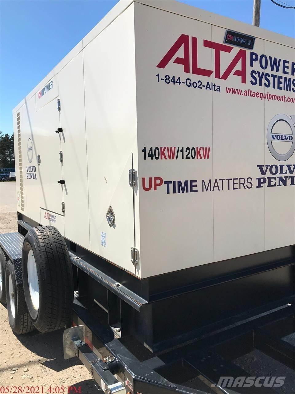  CK POWER 120 KW Kiti generatoriai