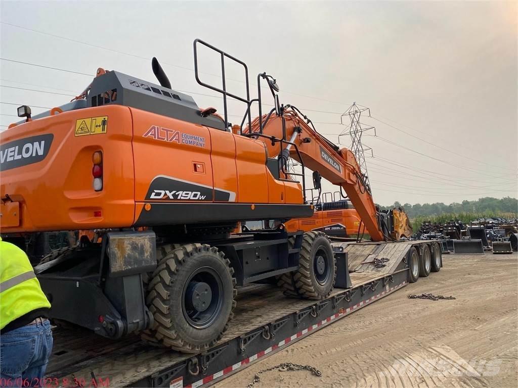 Develon DX190W-5 Ratiniai ekskavatoriai
