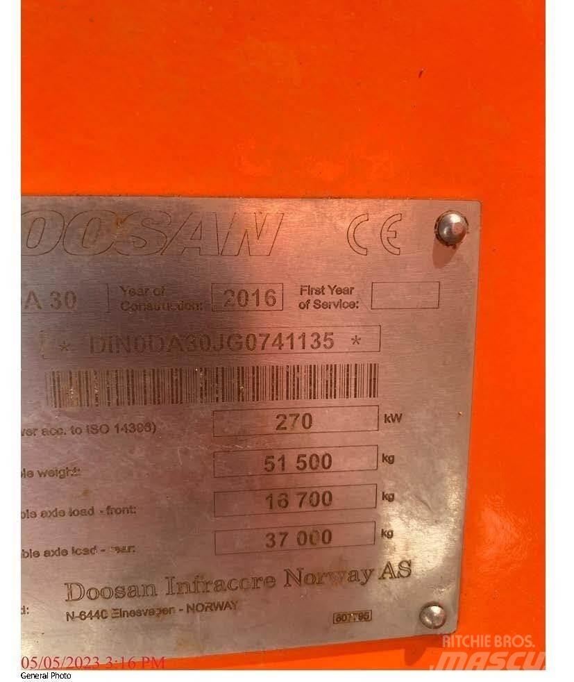 Doosan DA30 Karjeriniai savivarčiai