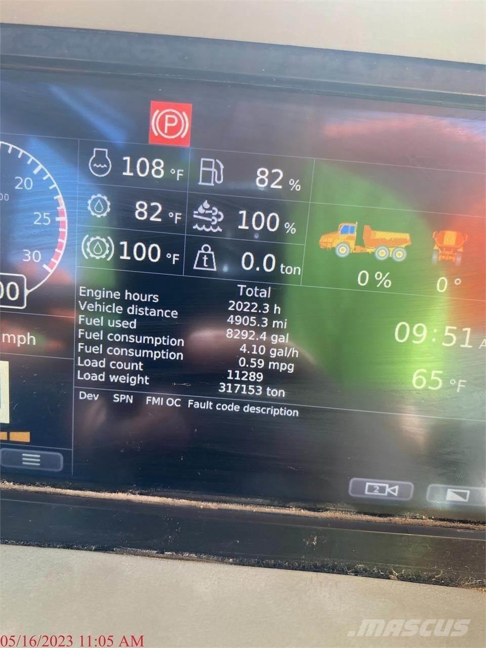 Doosan DA40-5 Karjeriniai savivarčiai