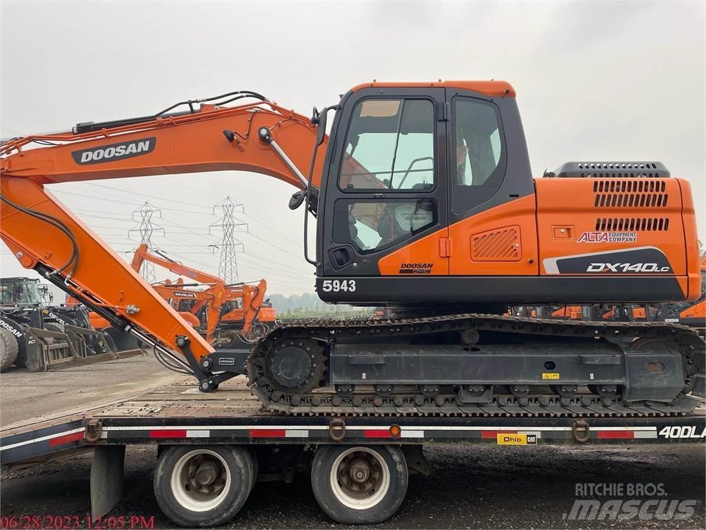 Doosan DX140 LC-5 Vikšriniai ekskavatoriai