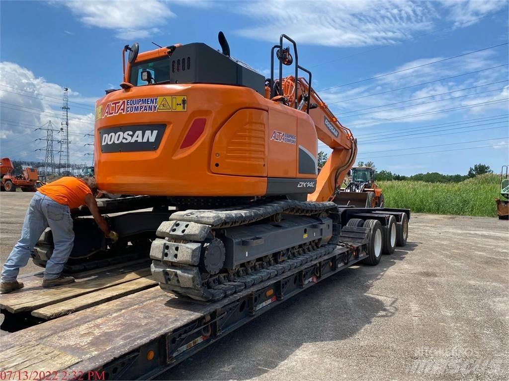 Doosan DX140 LCR-5 Vikšriniai ekskavatoriai