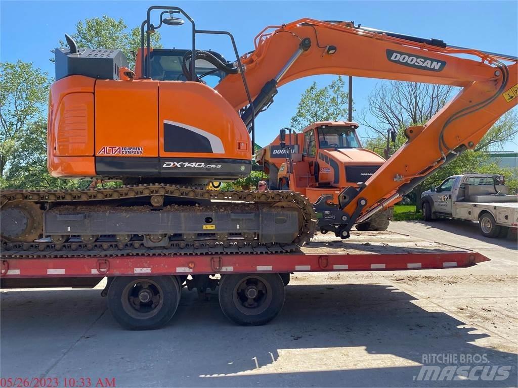 Doosan DX140 LCR-5 Vikšriniai ekskavatoriai