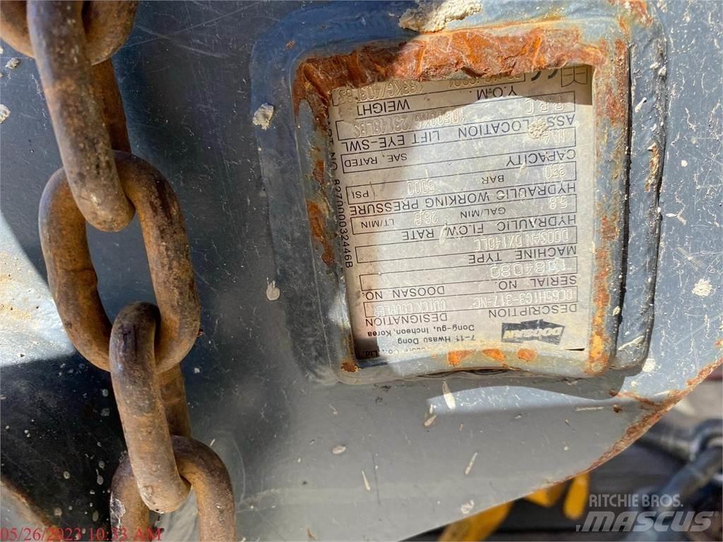 Doosan DX140 LCR-5 Vikšriniai ekskavatoriai