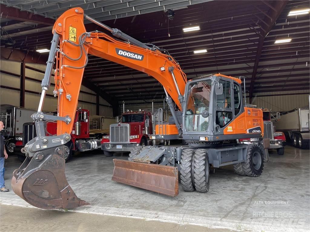 Doosan DX140W-5 Ratiniai ekskavatoriai