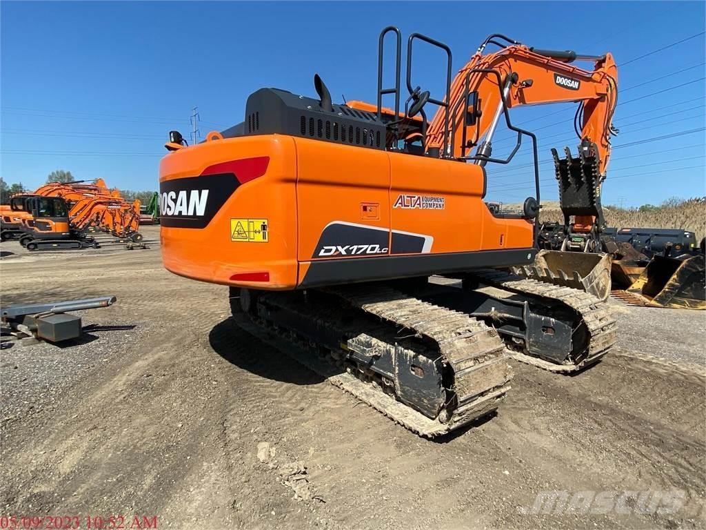 Doosan DX170 LC-5 Vikšriniai ekskavatoriai