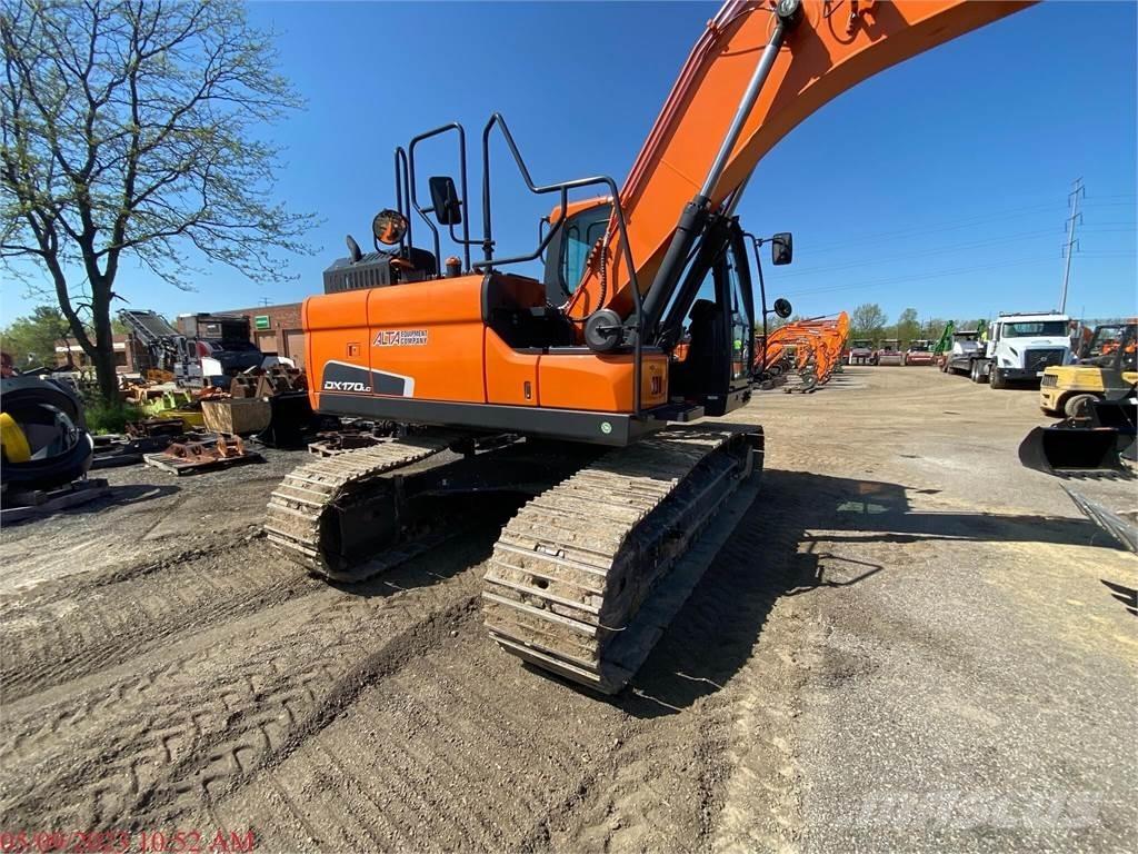 Doosan DX170 LC-5 Vikšriniai ekskavatoriai