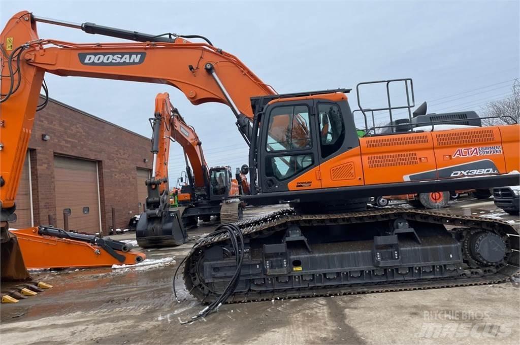 Doosan DX380 LL-5 Vikšriniai ekskavatoriai