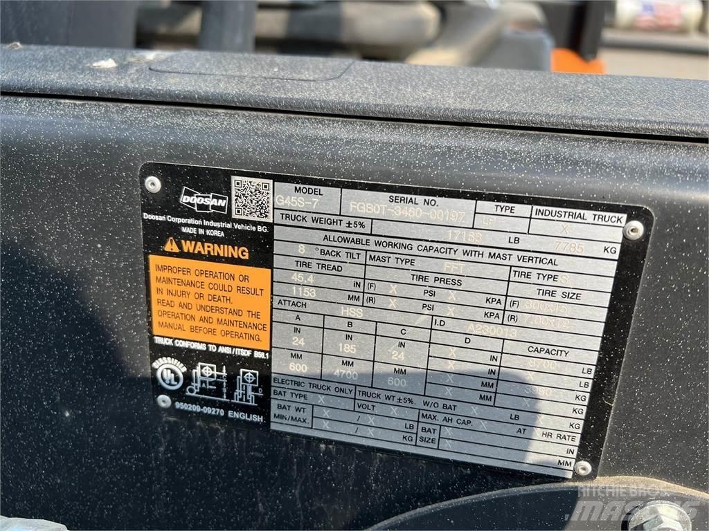 Doosan G45S-7 Šakiniai krautuvai - Kita