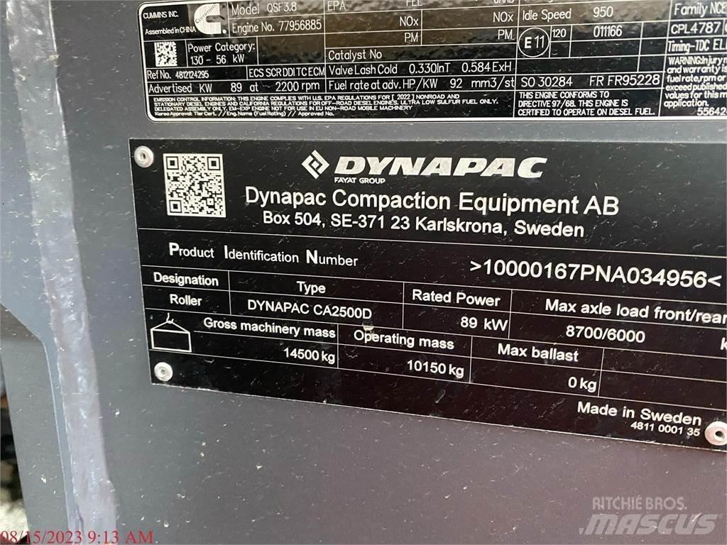 Dynapac CA2500D Porinių būgnų volai