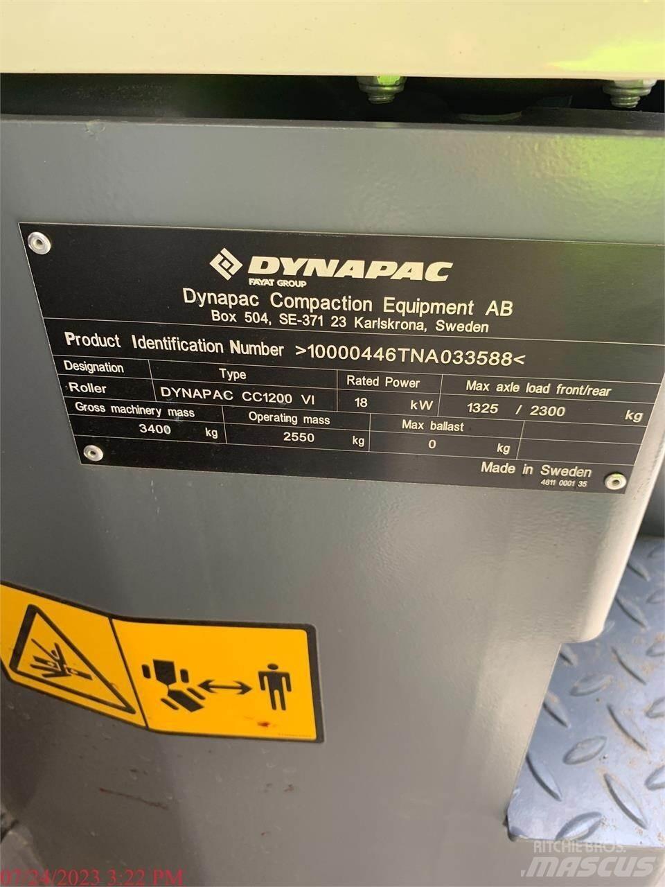 Dynapac CC1200 VI Porinių būgnų volai