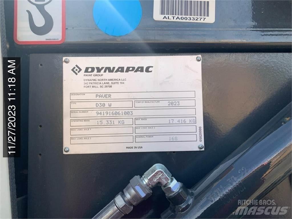 Dynapac D30W Asfalto klotuvai