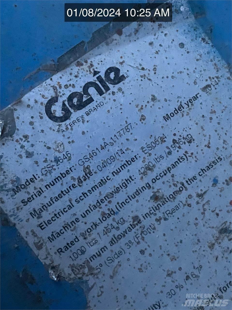 Genie GS2646 Žirkliniai keltuvai
