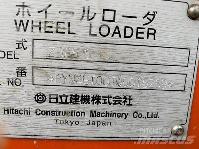 Hitachi ZW50 Naudoti ratiniai krautuvai
