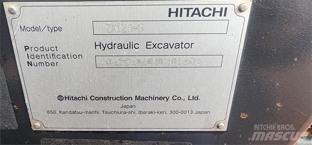 Hitachi ZX120-6 Vikšriniai ekskavatoriai