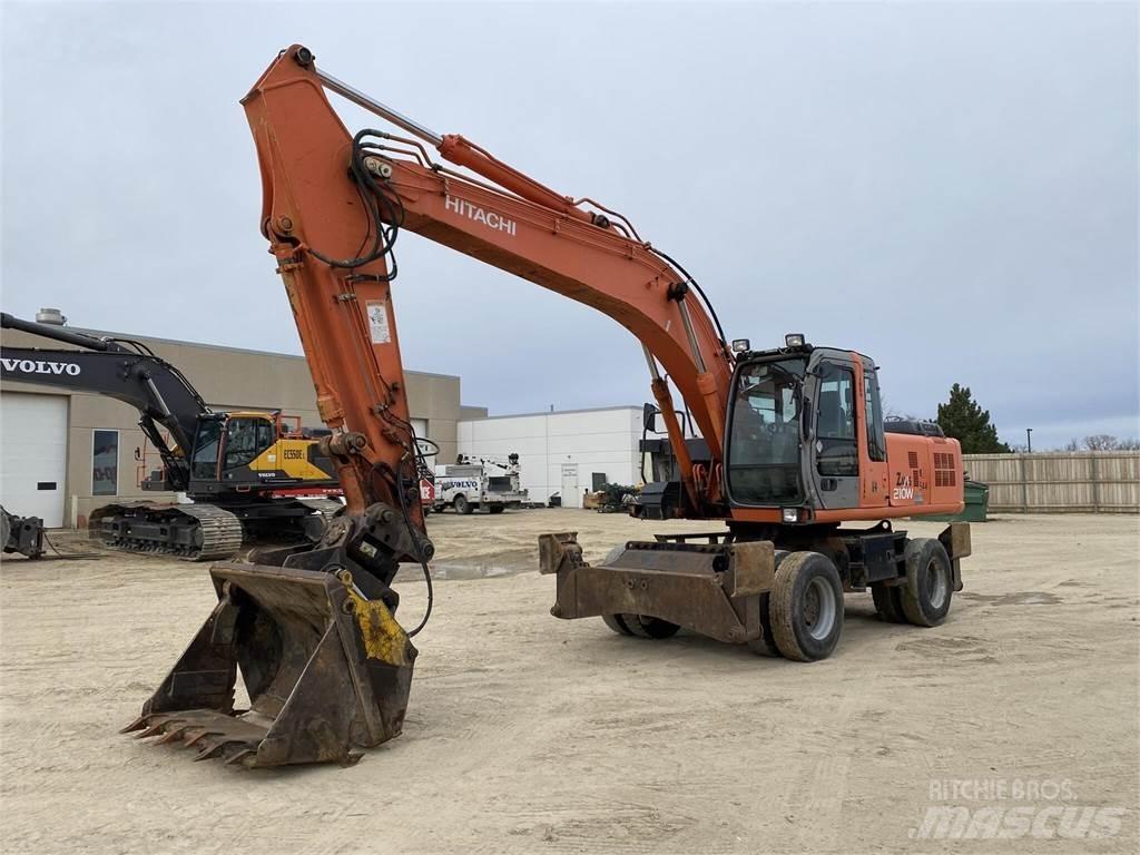Hitachi ZX210W Ratiniai ekskavatoriai