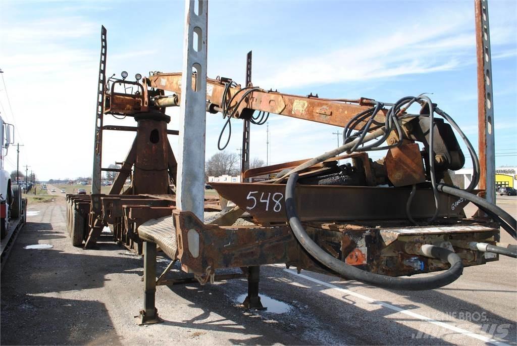 Hood 7000 Miškovežių priekabos
