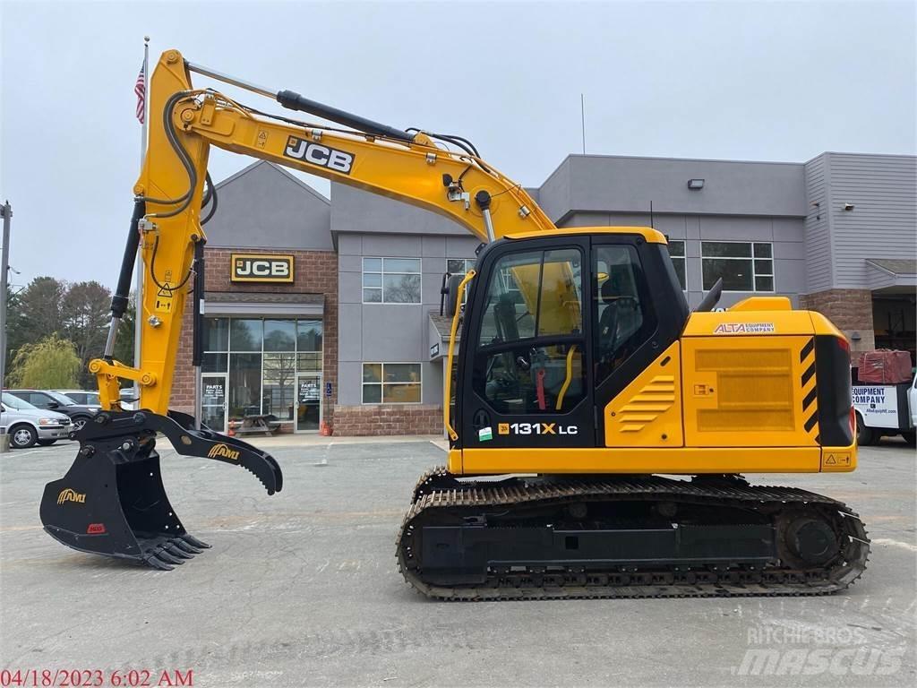 JCB 131X LC Vikšriniai ekskavatoriai