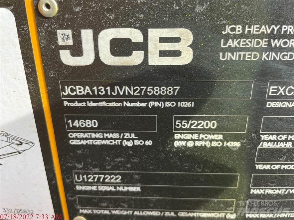 JCB 131X LC Vikšriniai ekskavatoriai