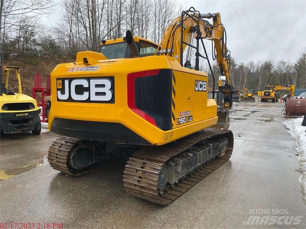 JCB 150X Vikšriniai ekskavatoriai