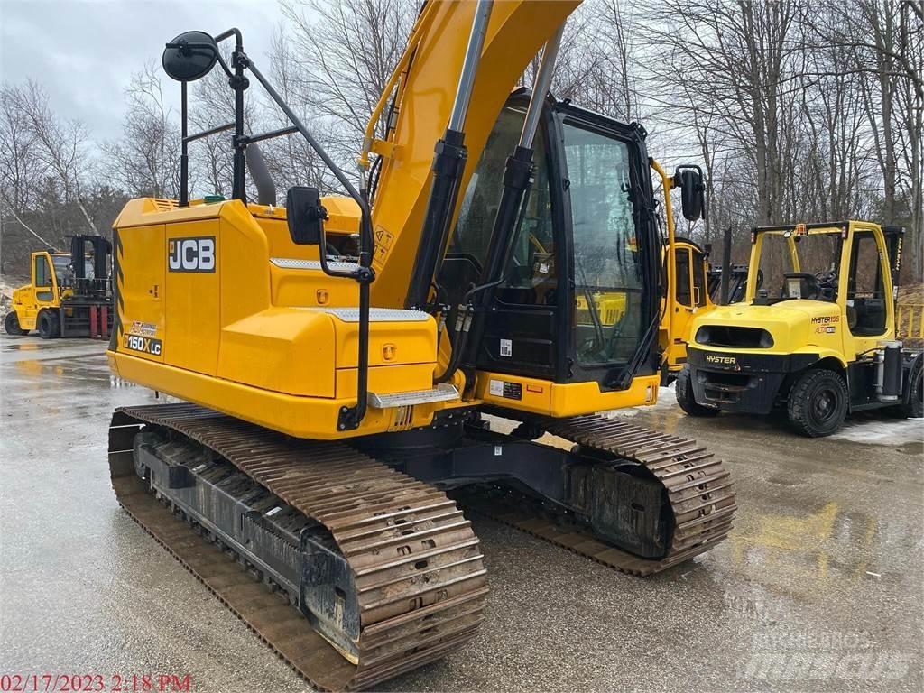 JCB 150X Vikšriniai ekskavatoriai