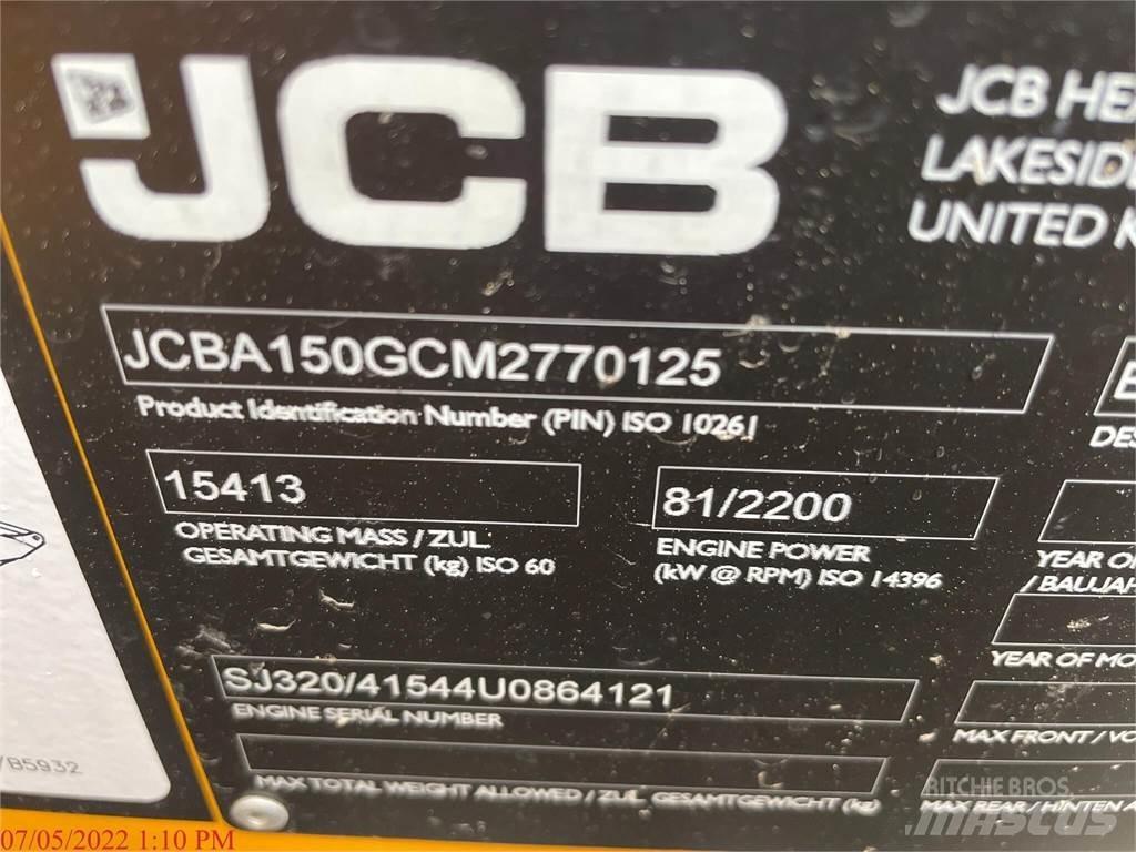 JCB 150X Vikšriniai ekskavatoriai