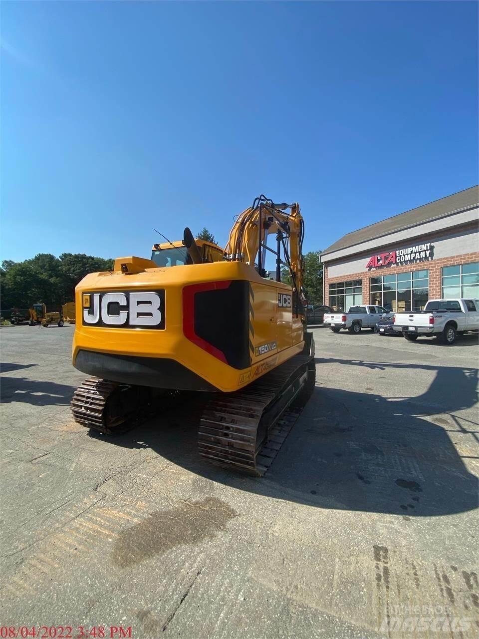 JCB 150X Vikšriniai ekskavatoriai