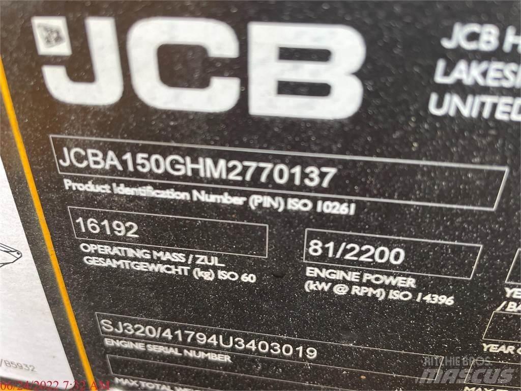 JCB 150X Vikšriniai ekskavatoriai