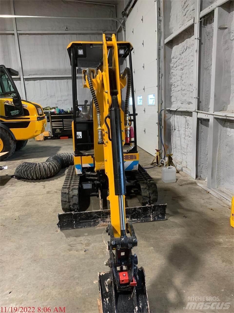 JCB 19C-1E Mini ekskavatoriai < 7 t