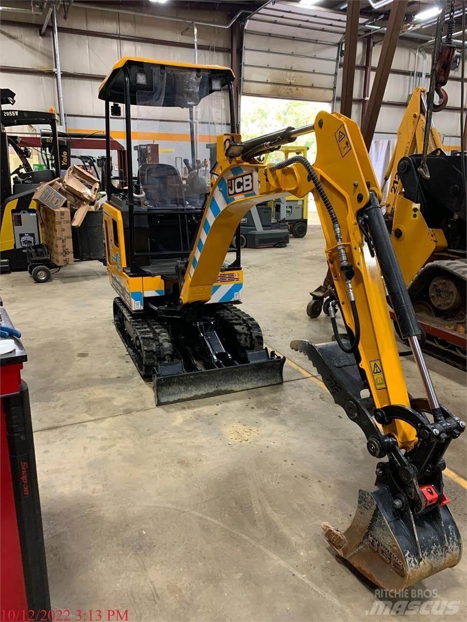 JCB 19C-1E Mini ekskavatoriai < 7 t