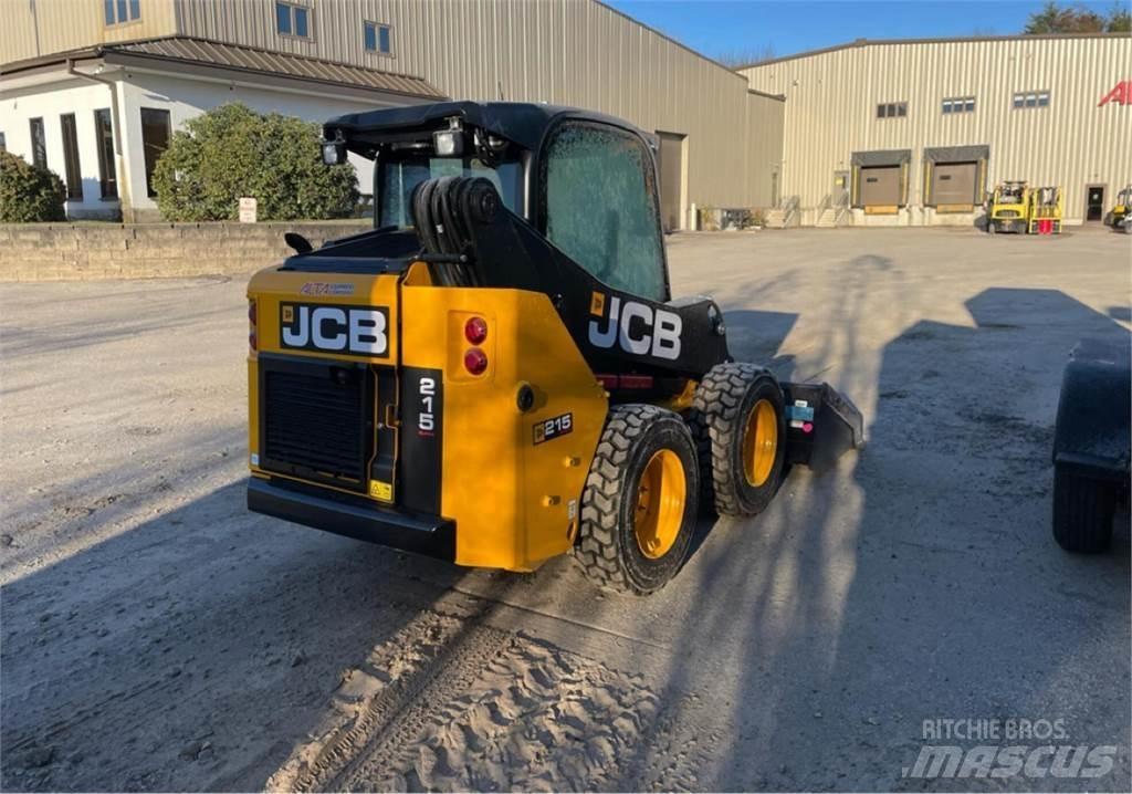 JCB 215 Krautuvai su šoniniu pasukimu