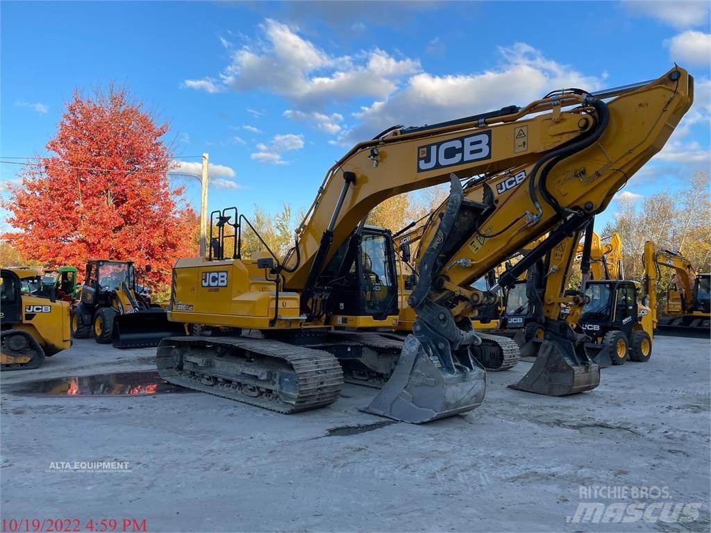 JCB 220X Vikšriniai ekskavatoriai