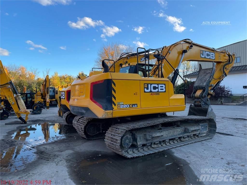 JCB 220X Vikšriniai ekskavatoriai